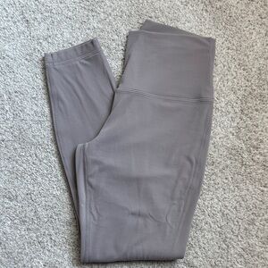 Lululemon Align High Rise 25 inch Mauve Gray
